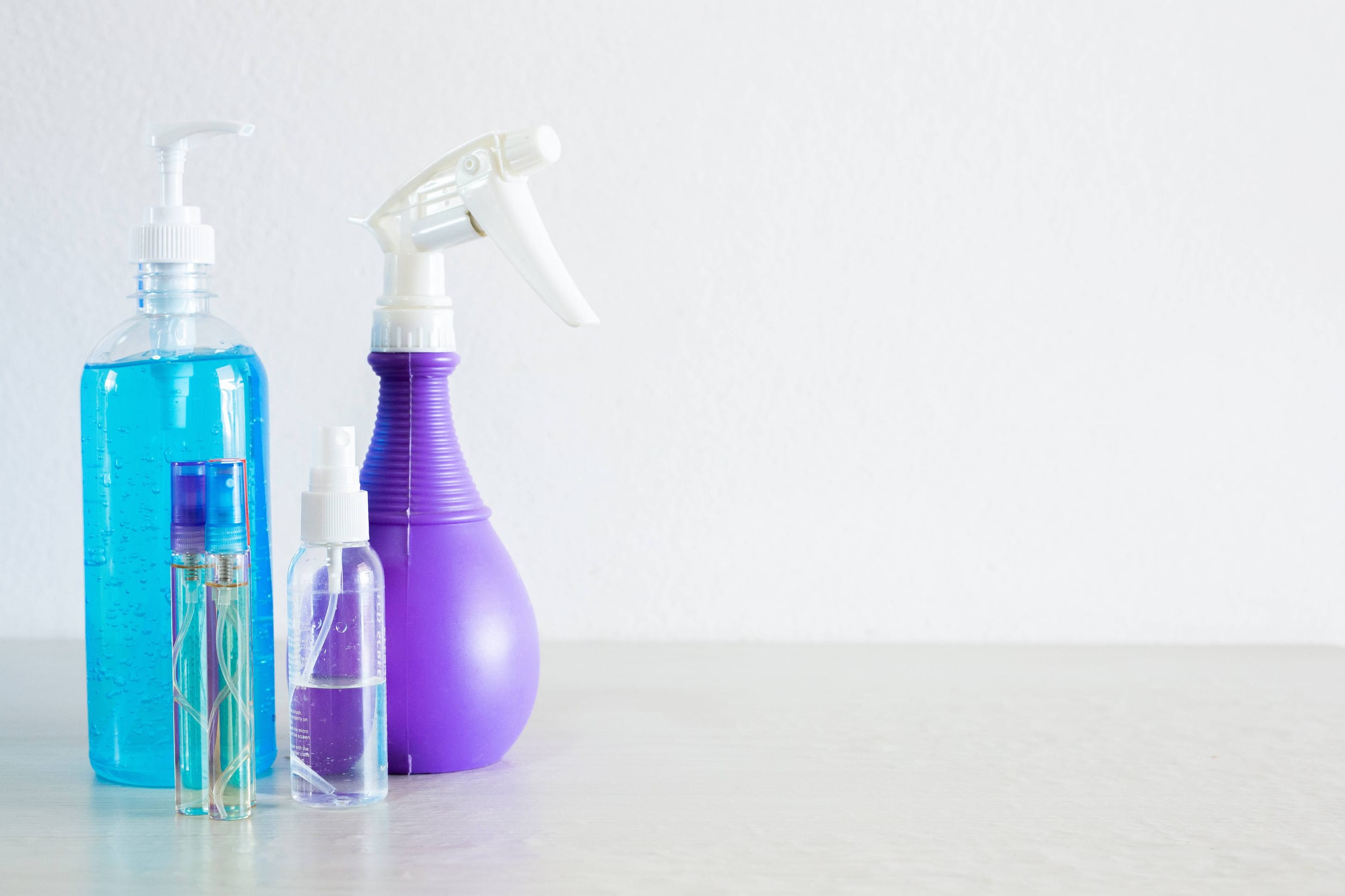 A few air fresheners in different colors