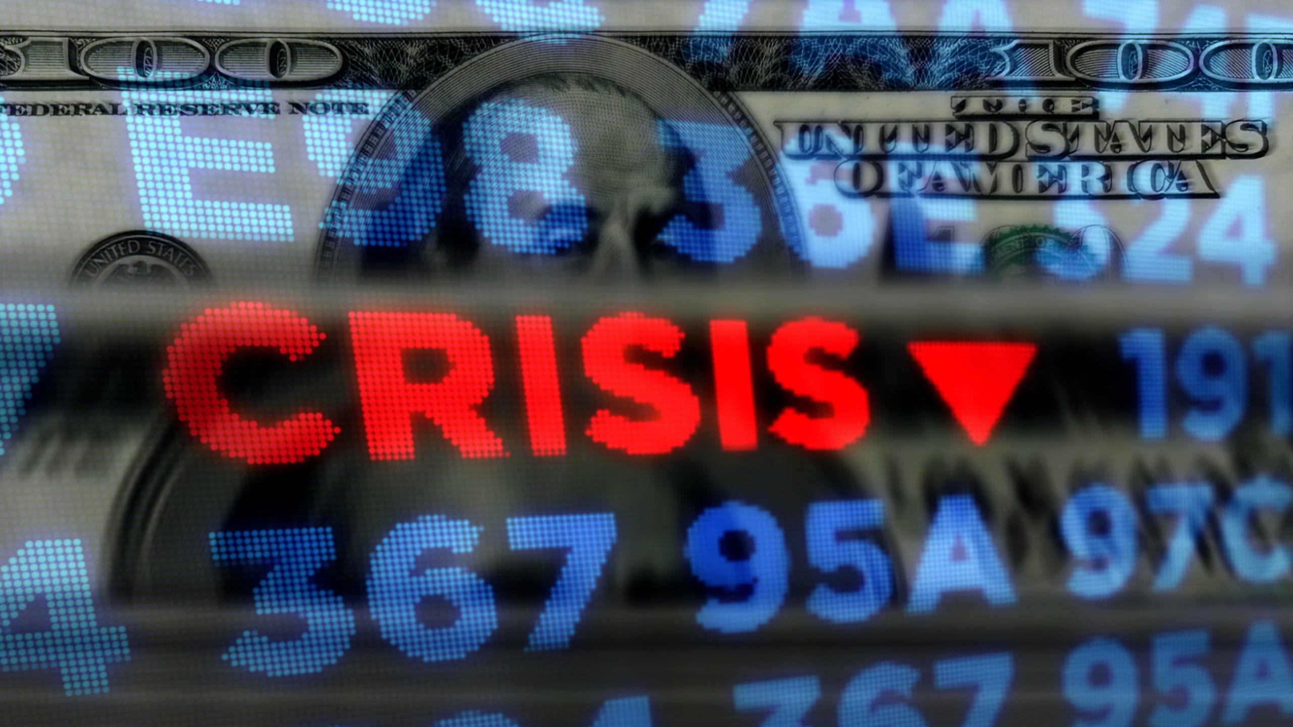 A financial crisis summarized by a graphic