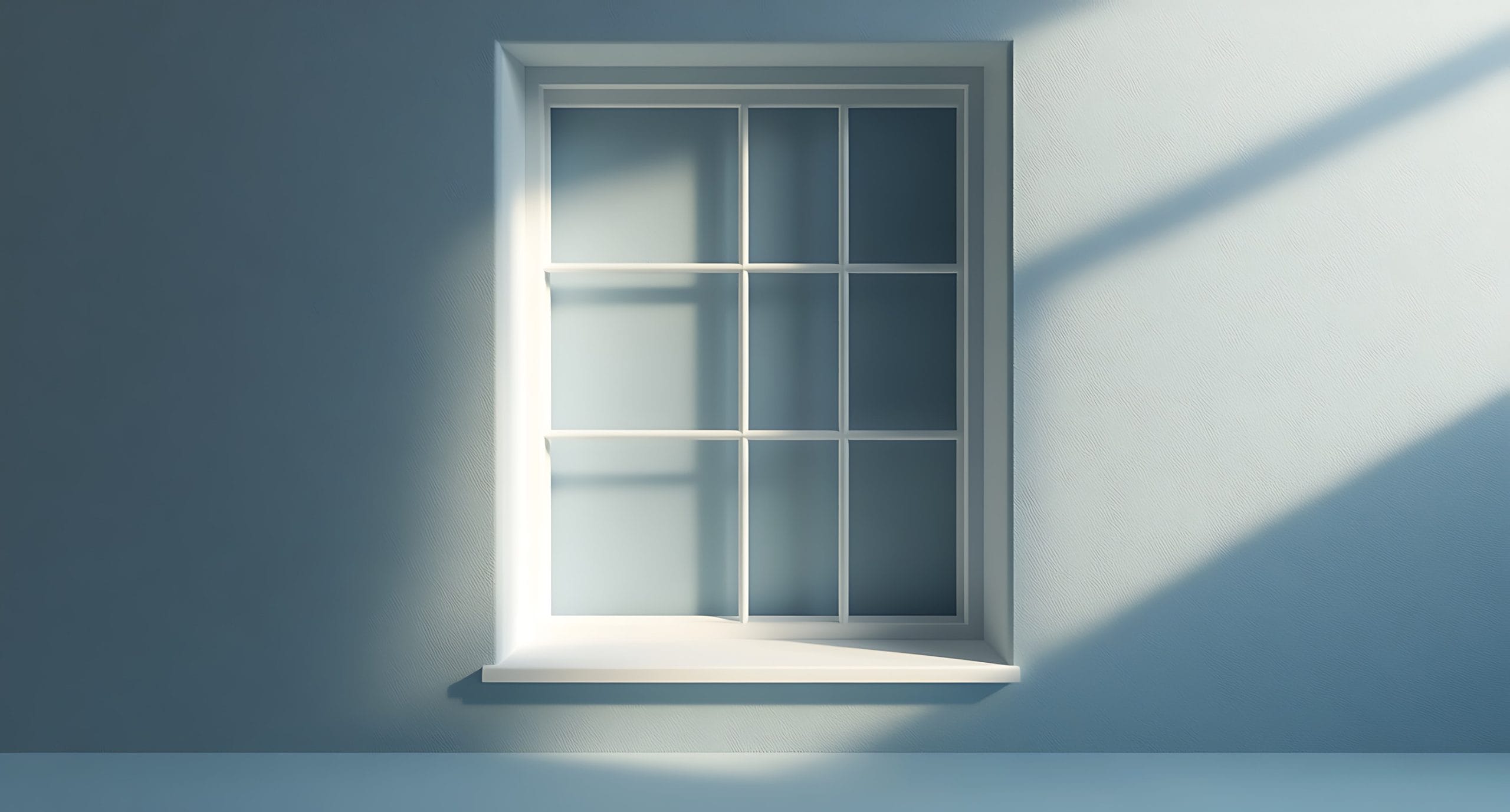 A home window that should be examined during a final walkthrough
