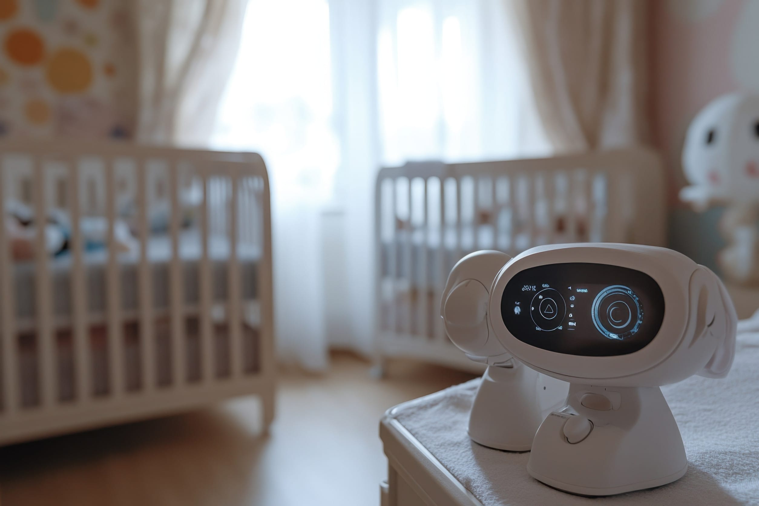 A baby monitor is a home tech item that is making you paranoid