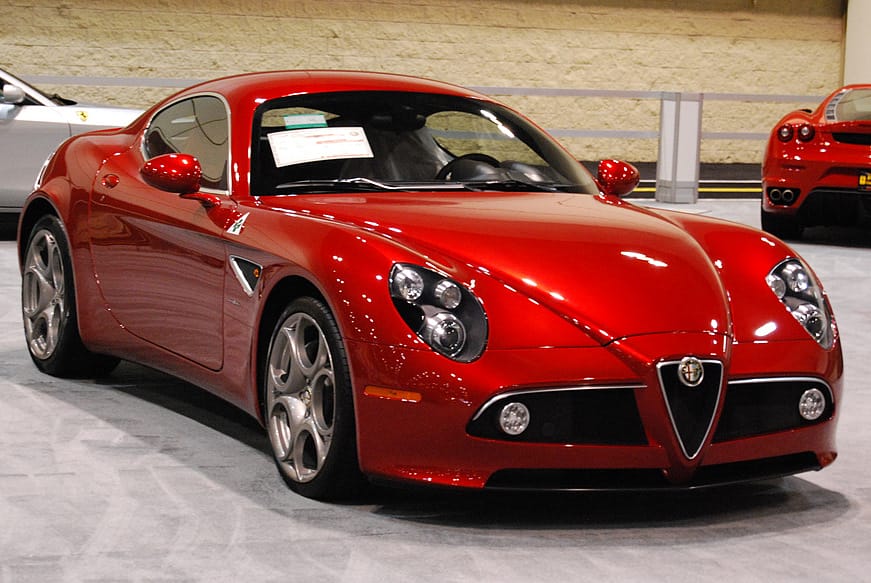 3. Alfa Romeo 8C Spider