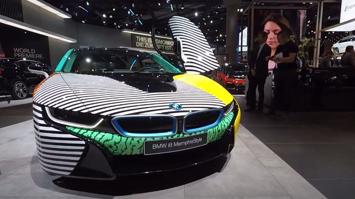 BMW i8 Memphis Style