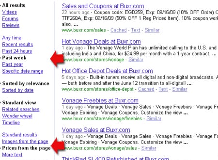 Google site: operator