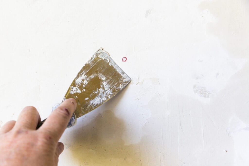 patching drywall