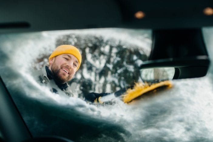 cracked windshield