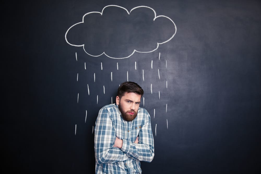 Cold Weather Forces Guys To Confront Their Stress