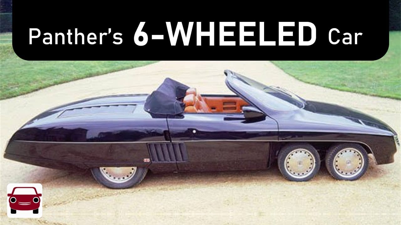 Panther's 6-wheeled Car